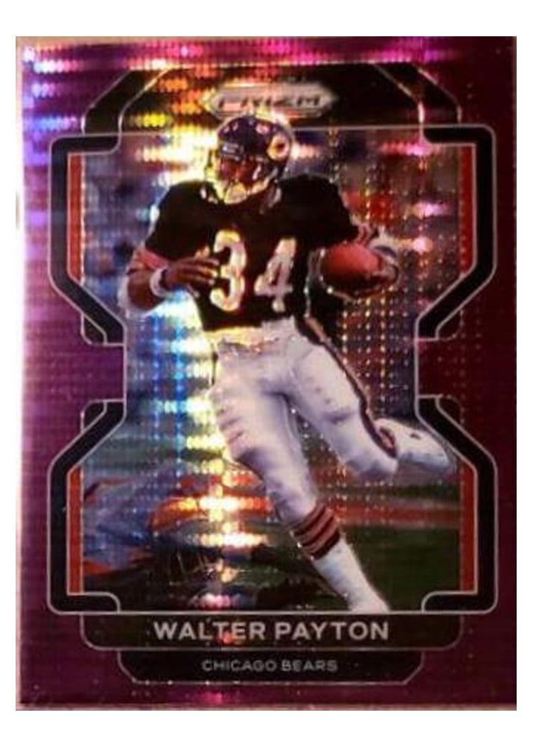 2021 Panini Prizm Base Set Walter Payton #165 card