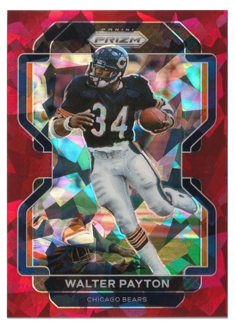 2021 Panini Prizm Base Set Walter Payton #165 card