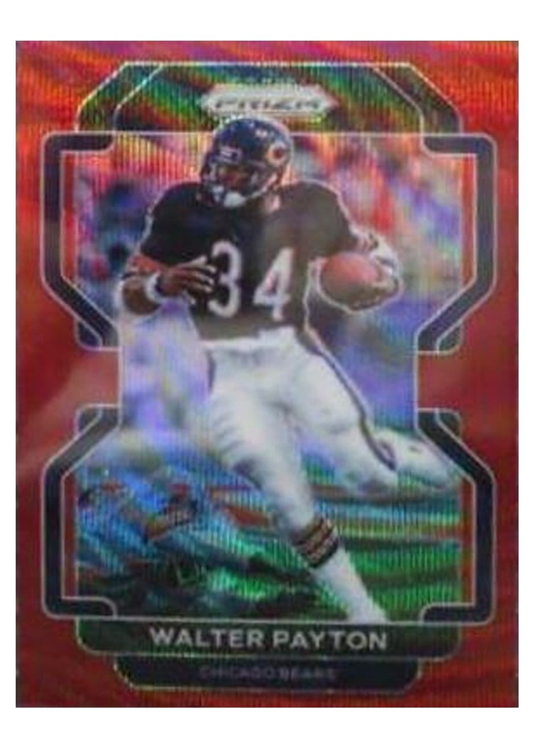 2021 Panini Prizm Base Set Walter Payton #165 card