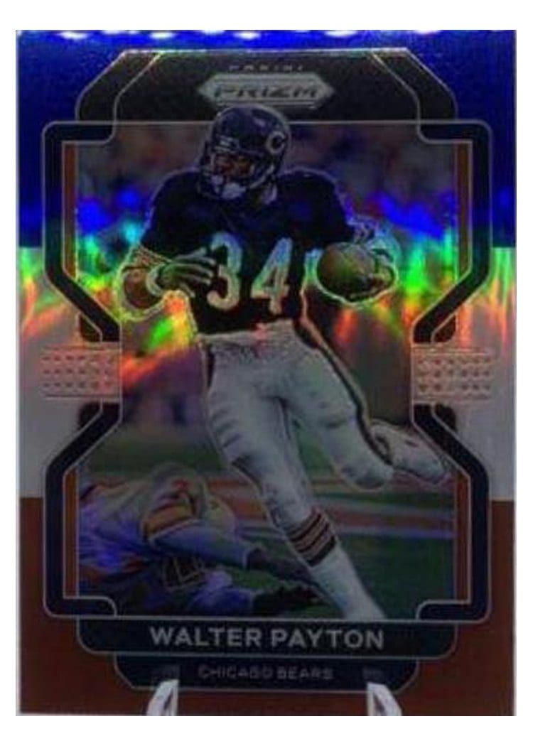2021 Panini Prizm Base Set Walter Payton #165 card