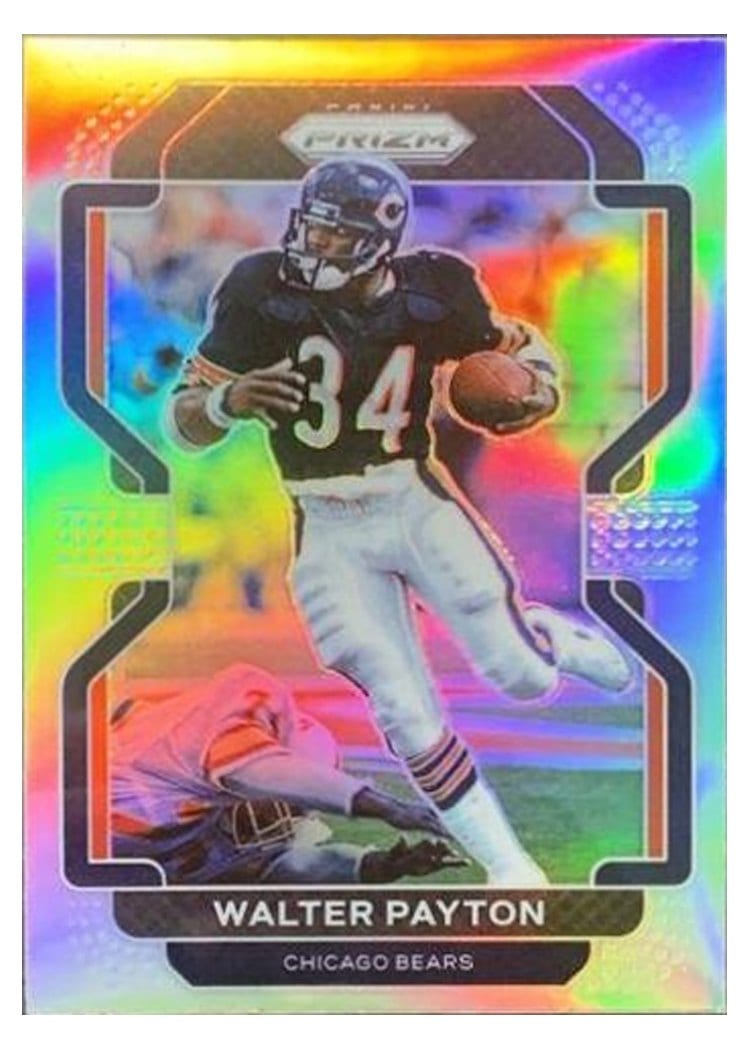 2021 Panini Prizm Base Set Walter Payton #165 card