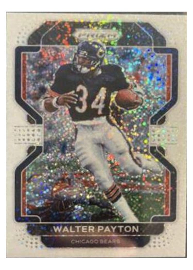 2021 Panini Prizm Base Set Walter Payton #165 card