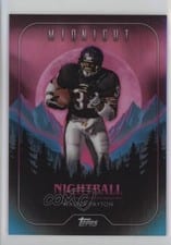 2024 Topps Midnight Nightball Walter Payton #NB-25
