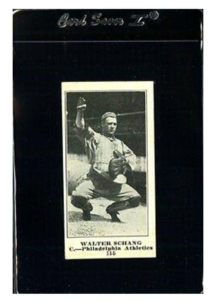 1916 M101 4 Sporting News Walter Schang #155 card