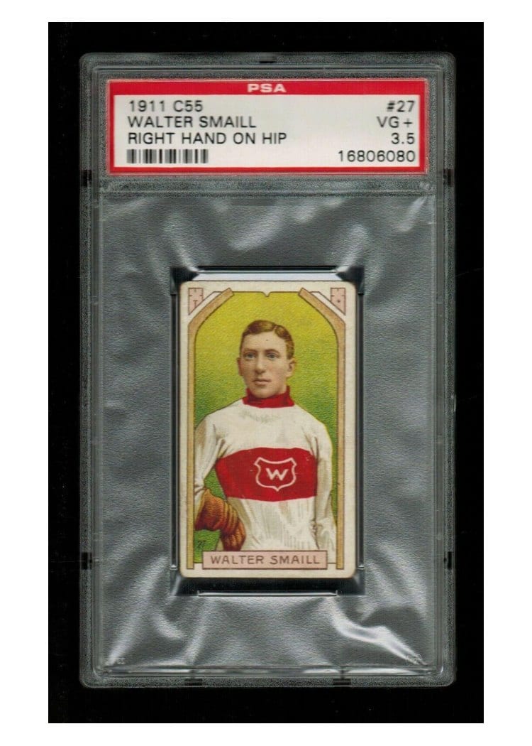 1911 C55 Walter Smaill #27 card