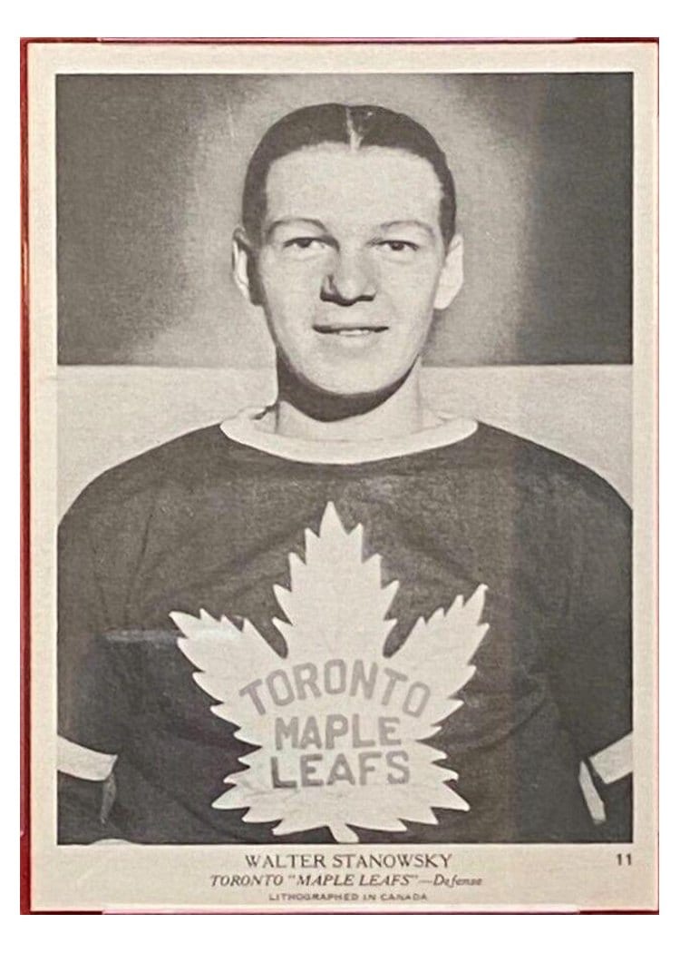 1939 O-Pee-Chee V301-1 Walter Stanowsky #11 card