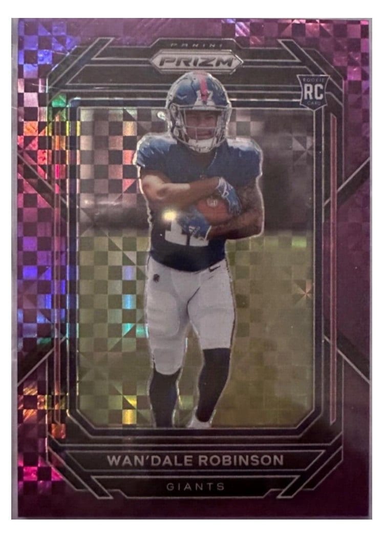 2022 Panini Prizm Base Set Wan'Dale Robinson #315 card