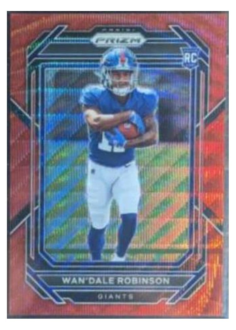 2022 Panini Prizm Base Set Wan'Dale Robinson #315 card