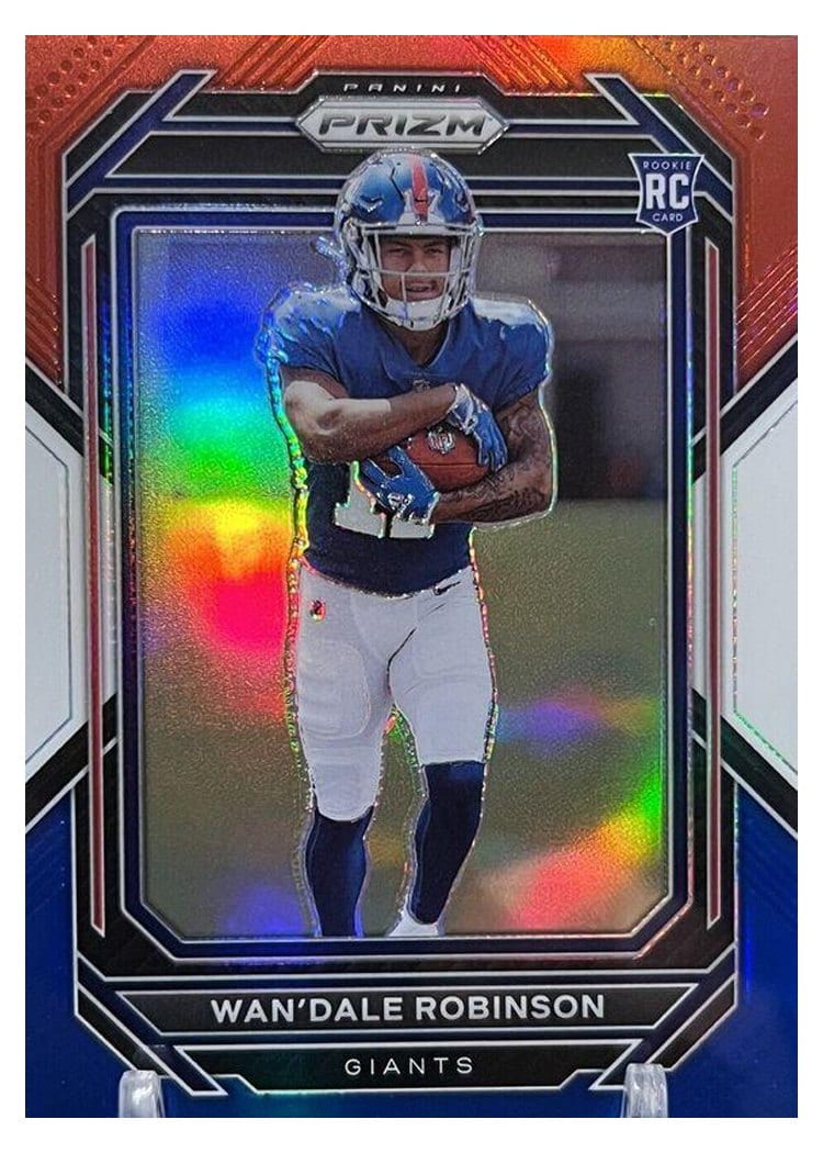 2022 Panini Prizm Base Set Wan'Dale Robinson #315 card