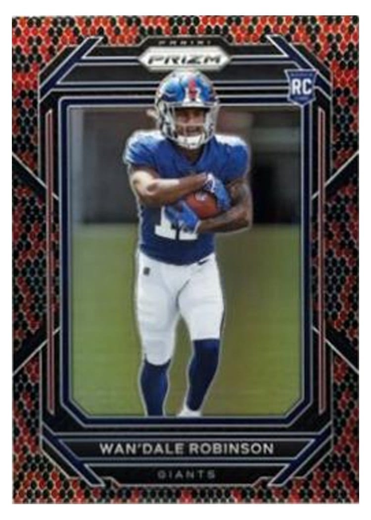2022 Panini Prizm Base Set Wan'Dale Robinson #315 card