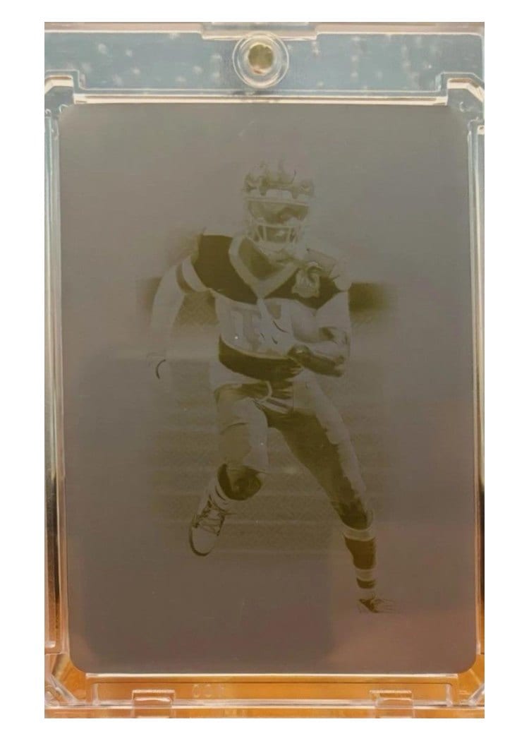 2024 Panini National Treasures Base Set Wan'Dale Robinson #74 card