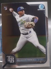 2022 Bowman Chrome Wander Franco #10 card