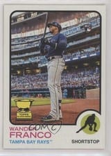 2022 Topps Heritage Wander Franco #347 card