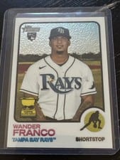 2022 Topps Heritage Wander Franco #347 card