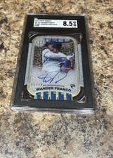 2022 Topps Tribute Iconic Perspectives Autographs Wander Franco #IPA-WF card