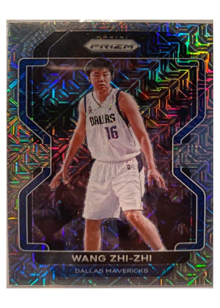 2021-22 Panini Prizm Base Set Wang Zhi-zhi Mojo Prizm #273