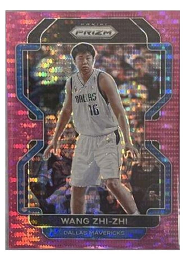 2021-22 Panini Prizm Base Set Wang Zhi-zhi Pink Pulsar Prizm #273