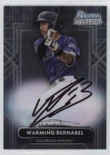 2022 Bowman Sterling Prospect Autographs Warming Bernabel #PA-WB card
