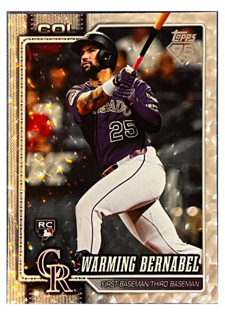 2026 Topps Base Set Warming Bernabel #55 card