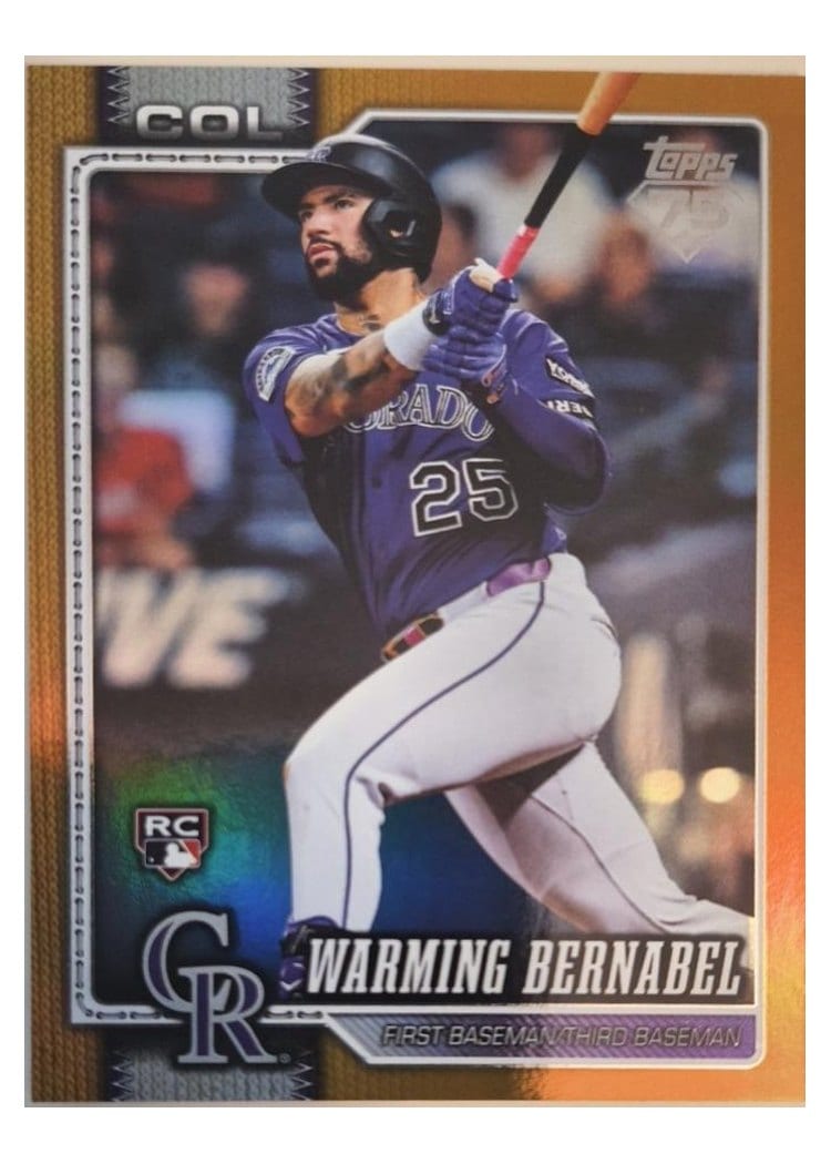 2026 Topps Base Set Warming Bernabel #55 card