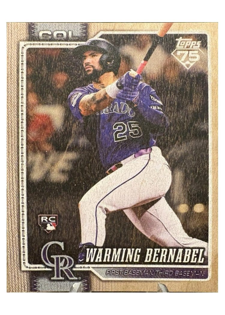 2026 Topps Base Set Warming Bernabel #55 card