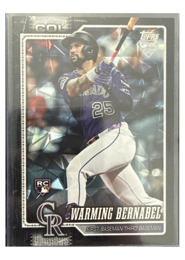 2026 Topps Base Set Warming Bernabel #55 card