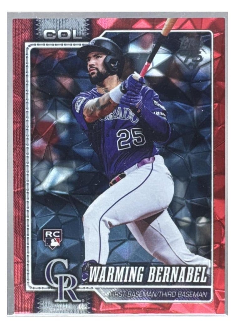 2026 Topps Base Set Warming Bernabel #55 card