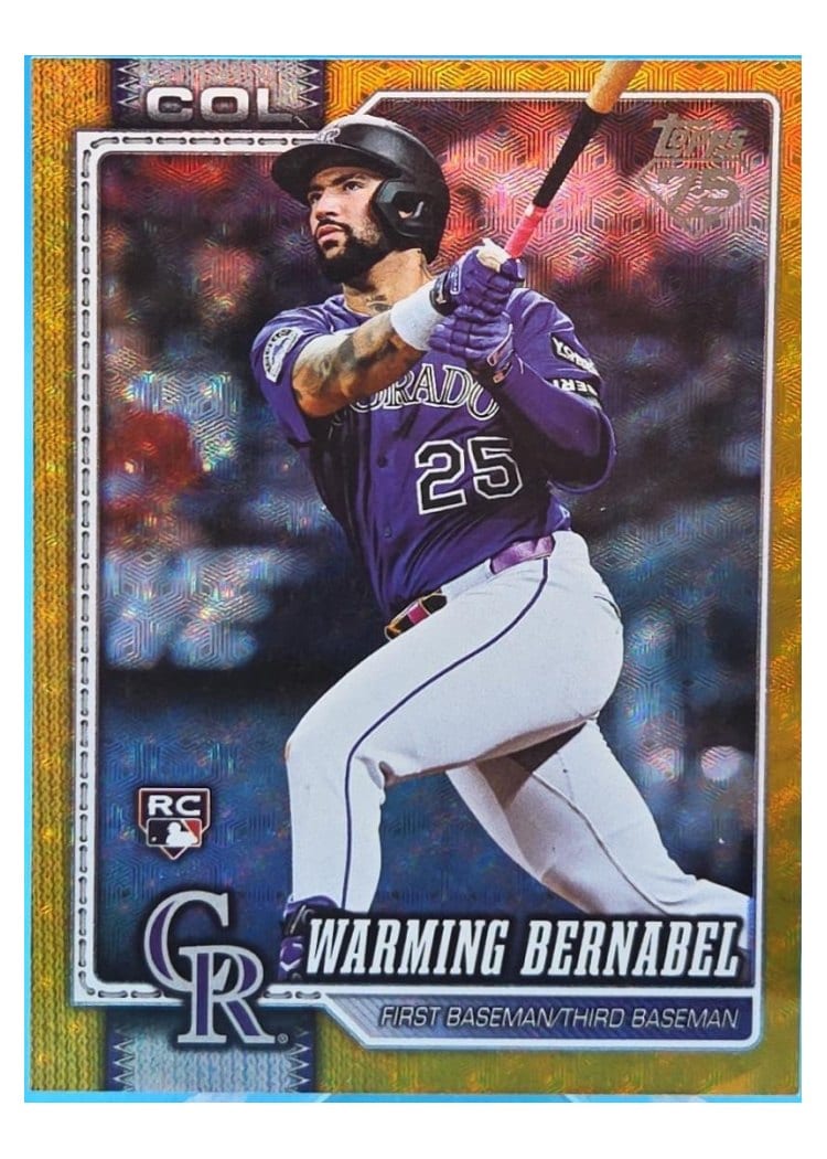 2026 Topps Base Set Warming Bernabel #55 card