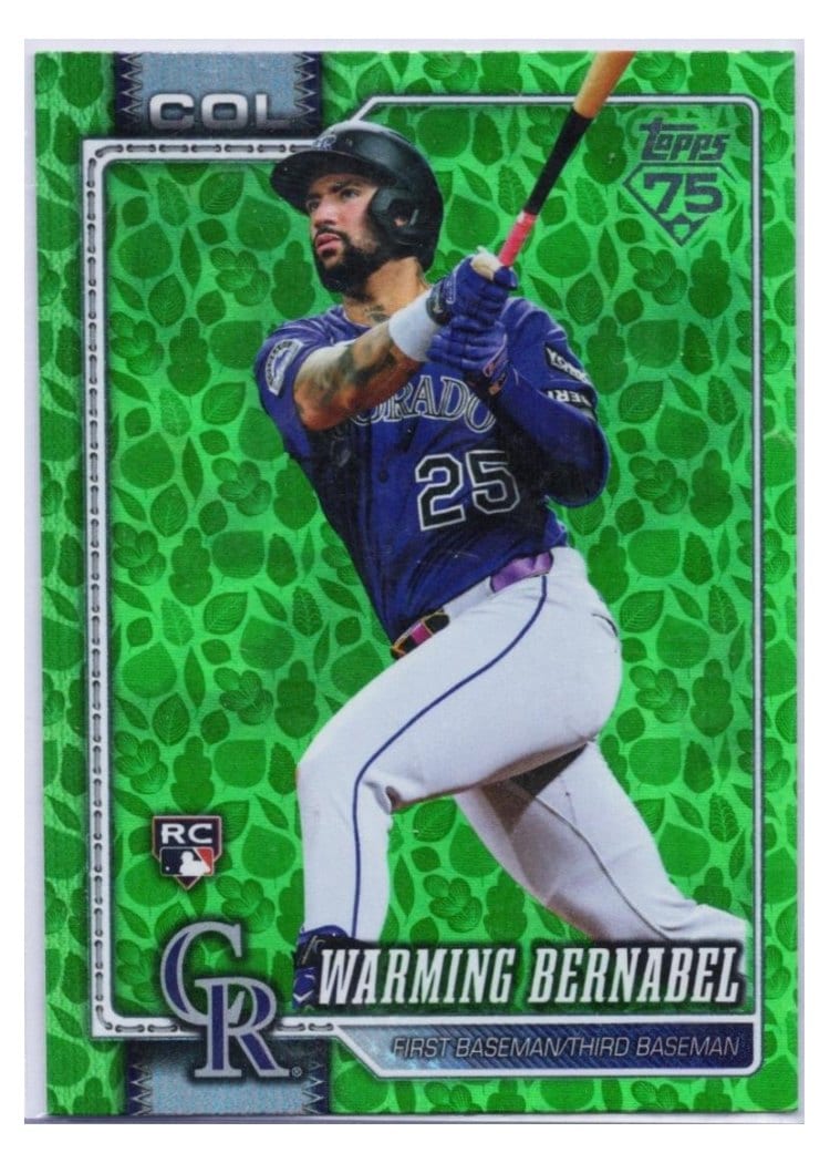 2026 Topps Base Set Warming Bernabel #55 card