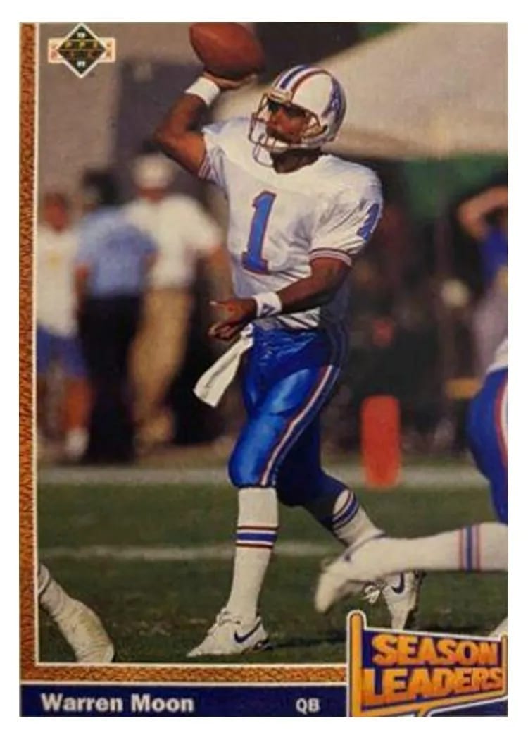 1991 Upper Deck Warren Moon #403 card