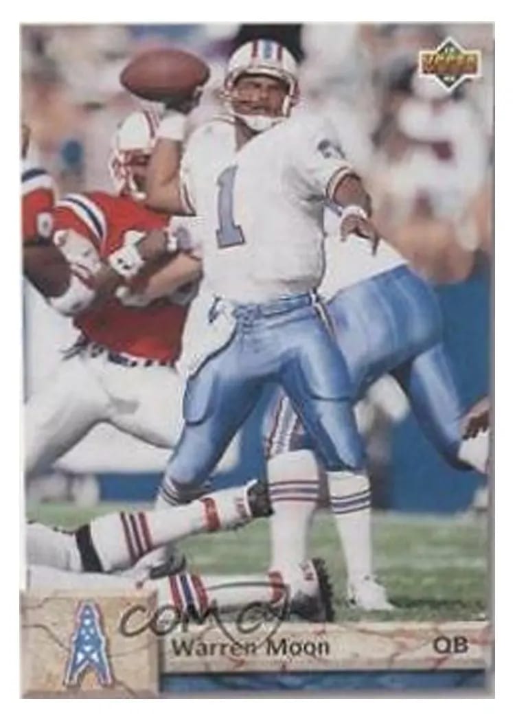 1992 Upper Deck Warren Moon #146 card