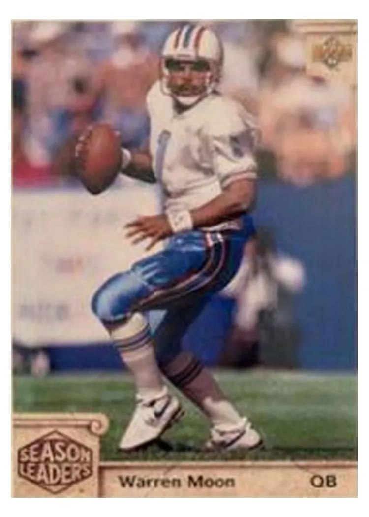 1992 Upper Deck Warren Moon #304 card