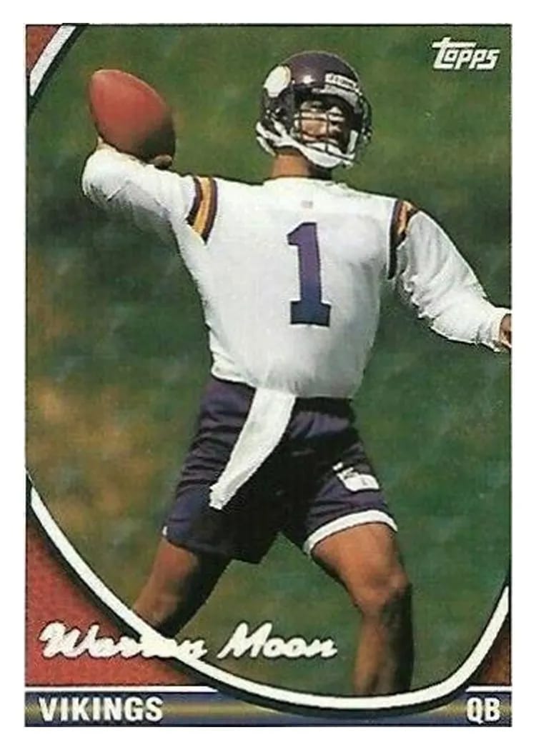 1994 Topps Warren Moon #27 card