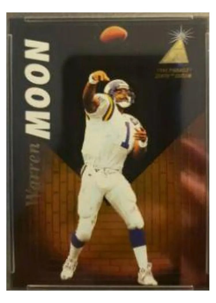 1995 Zenith Warren Moon #Z6 card