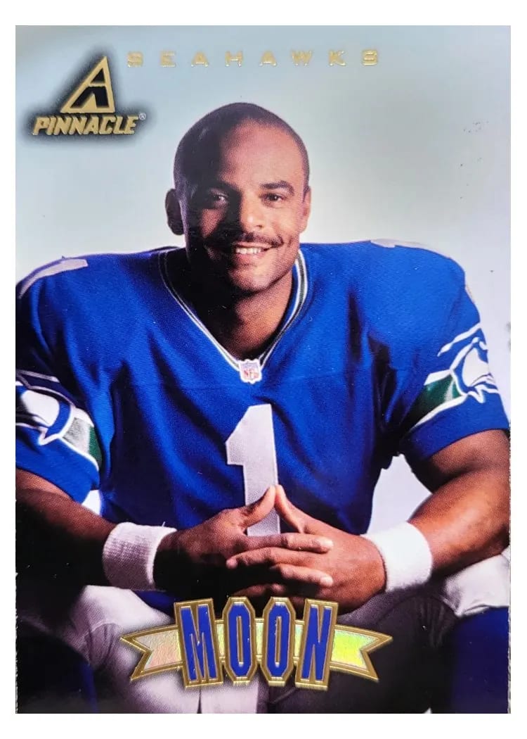 1997 Pinnacle Warren Moon #99 card