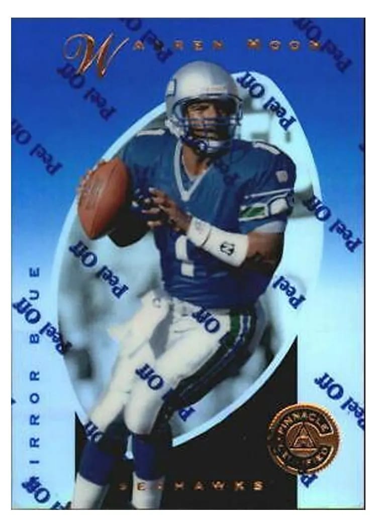 1997 Pinnacle Certified Warren Moon #28 card