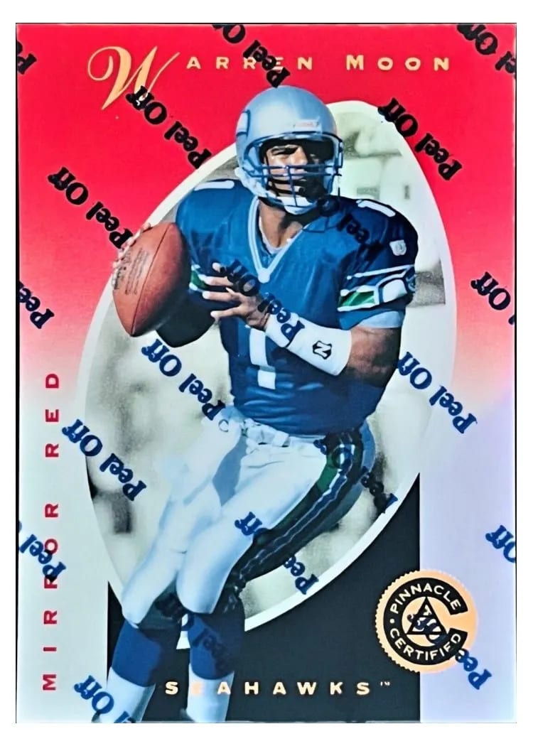 1997 Pinnacle Certified Warren Moon #28 card