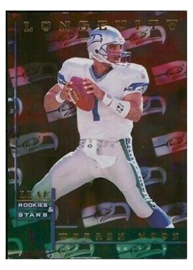 1998 Leaf Rookies & Stars Warren Moon #35 card