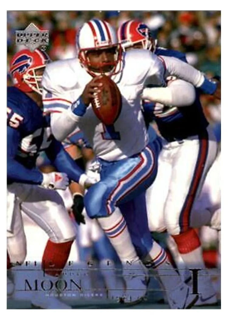 2001 Upper Deck Legends Warren Moon #33 card