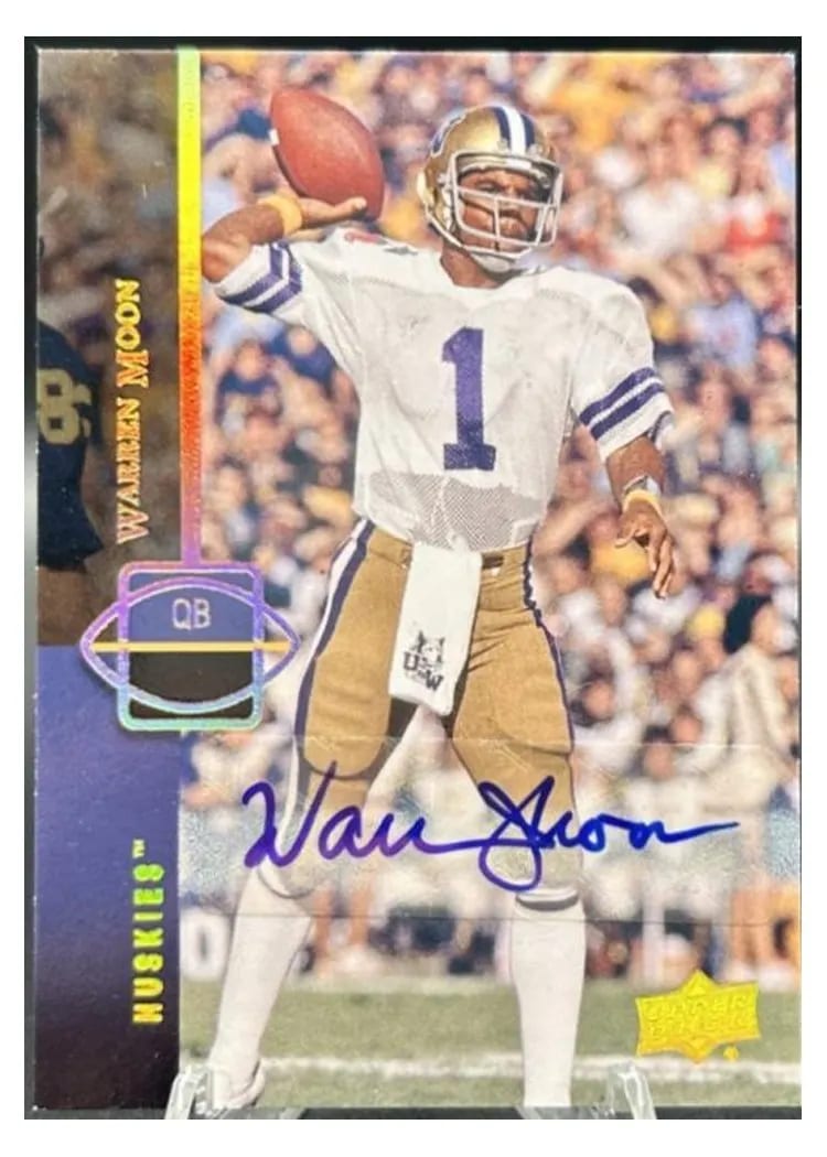 2014 Upper Deck Warren Moon Autograph #11