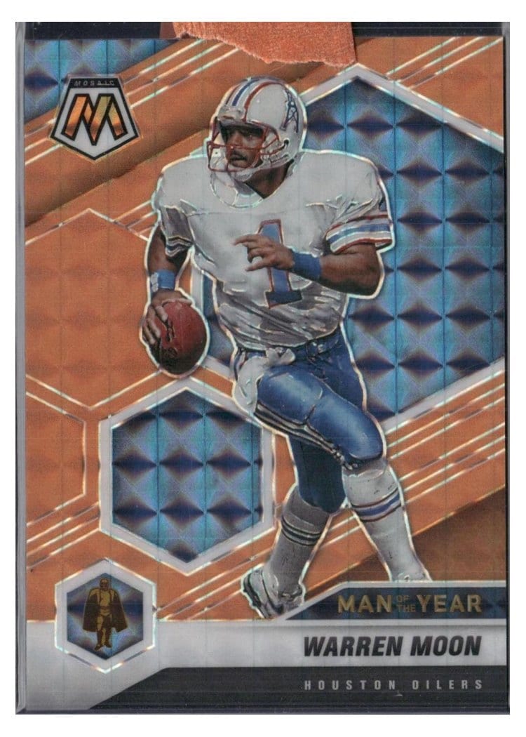 2021 Panini Mosaic Base Set Warren Moon Orange Fluorescent #280 card