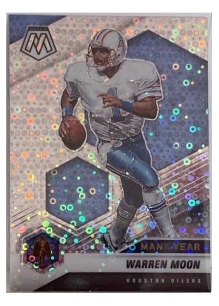 2021 Panini Mosaic Base Set Warren Moon No Huddle Silver Mosaic #280 card