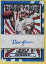 2024 Finest Finest Greats Autographs Warren Moon #FG-WM card