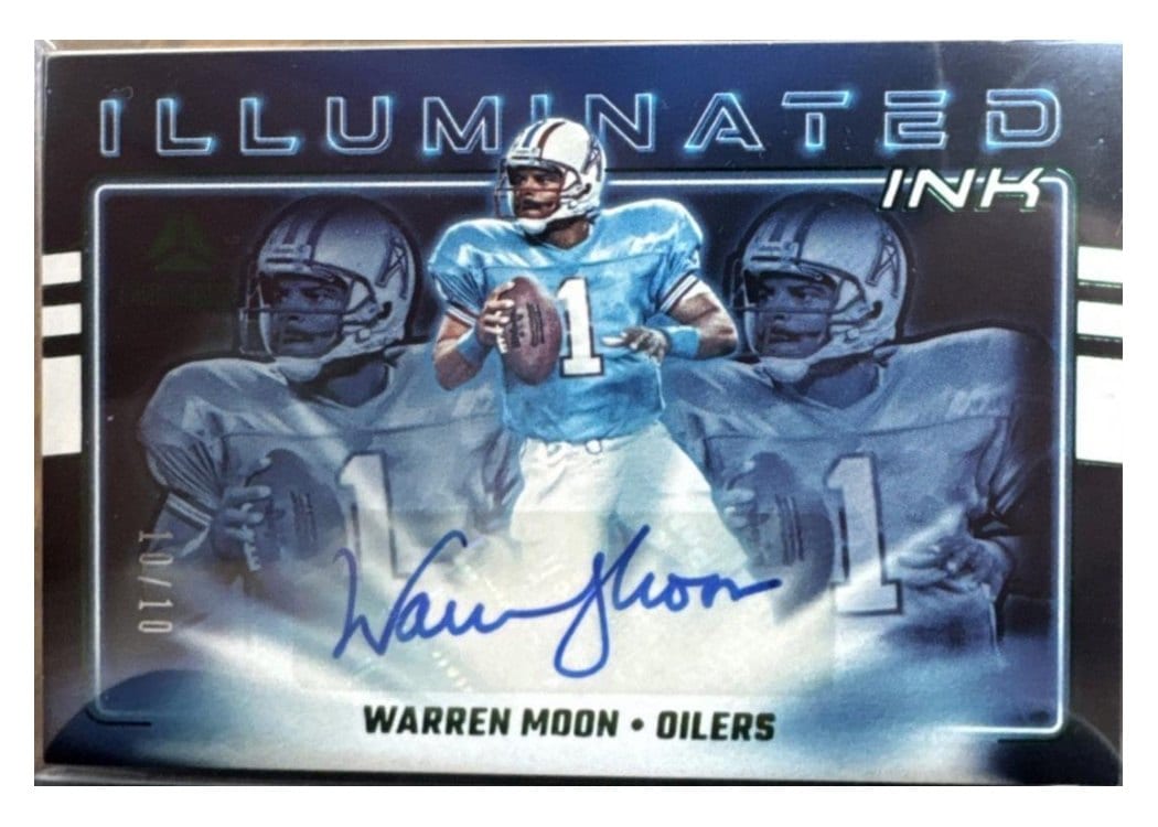 2025 Panini Luminance Illuminated Ink Warren Moon #19 card