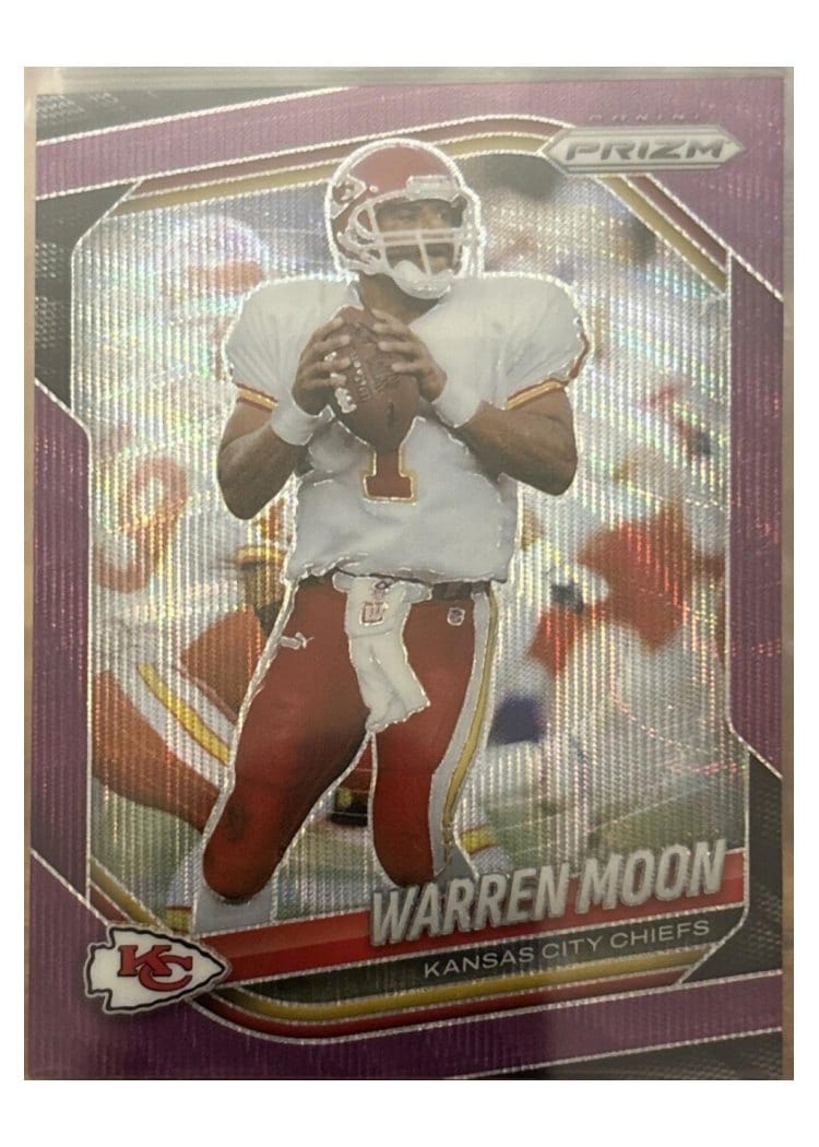 2025 Panini Prizm Base Set Warren Moon #52 card