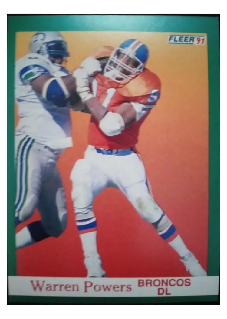 1991 Fleer Warren Powers #53 card