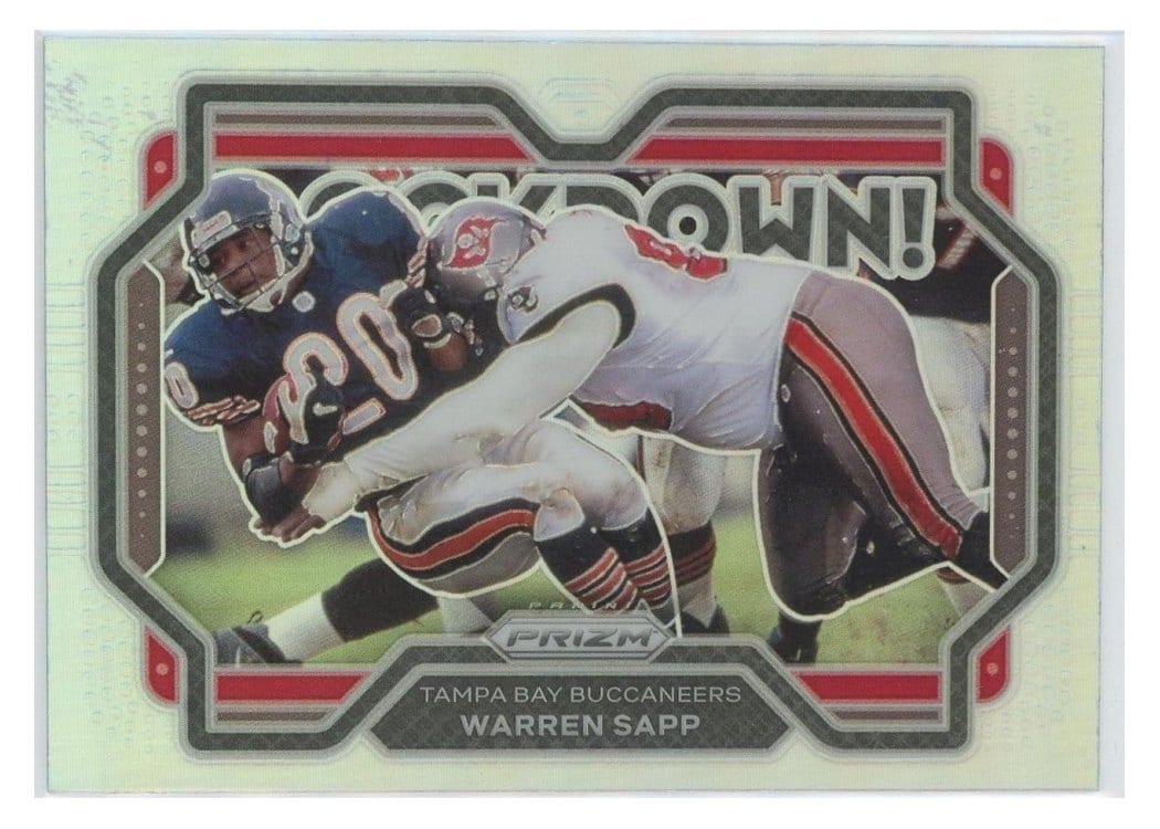 2021 Panini Prizm Lockdown Warren Sapp #24 card