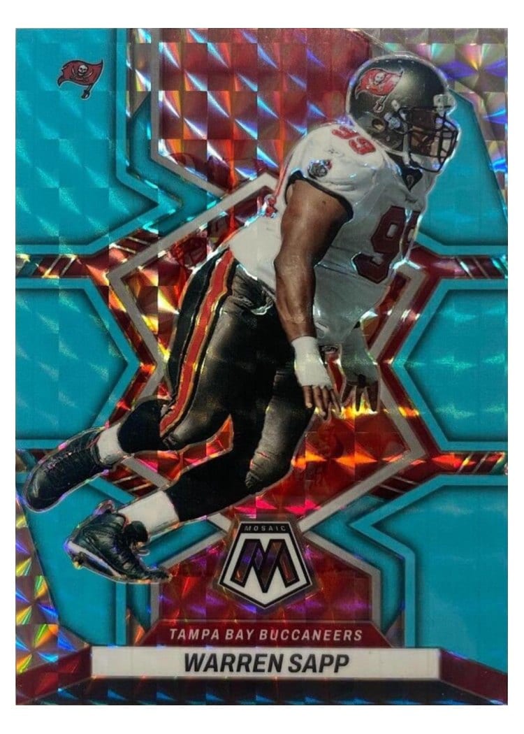 2022 Panini Mosaic Base Set Warren Sapp #239 card