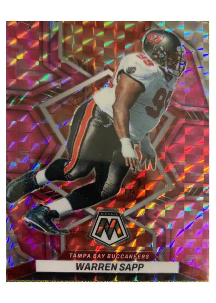 2022 Panini Mosaic Base Set Warren Sapp #239 card