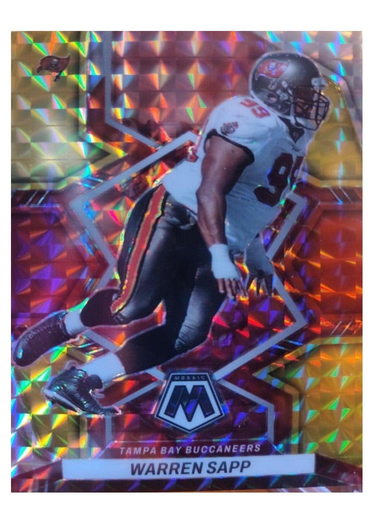 2022 Panini Mosaic Base Set Warren Sapp #239 card
